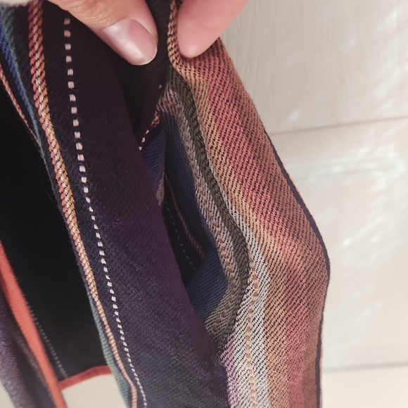 L&B Black Multicolor Striped Vest - Picture 4 of 5